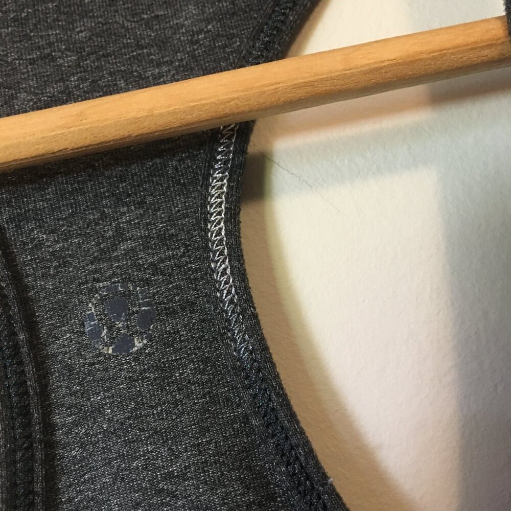 Lululemon Heathered Grey Racerback Tank Top - Picture 9 of 15